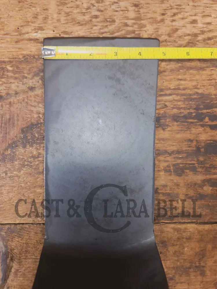 Custom made Birmingham S&R Cast Iron Skillet Spatula. Reclaimed from an early Hand Scribed BSR Red Mountain #9 cast