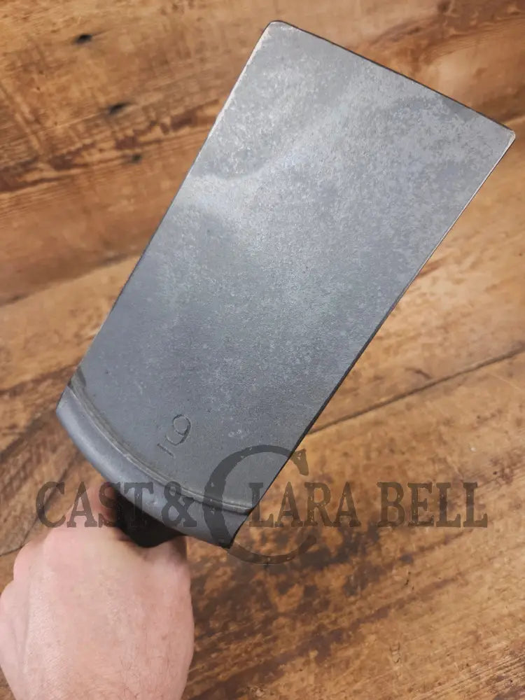 Custom made Birmingham S&R Cast Iron Skillet Spatula. Reclaimed from an early Hand Scribed BSR Red Mountain #9 cast