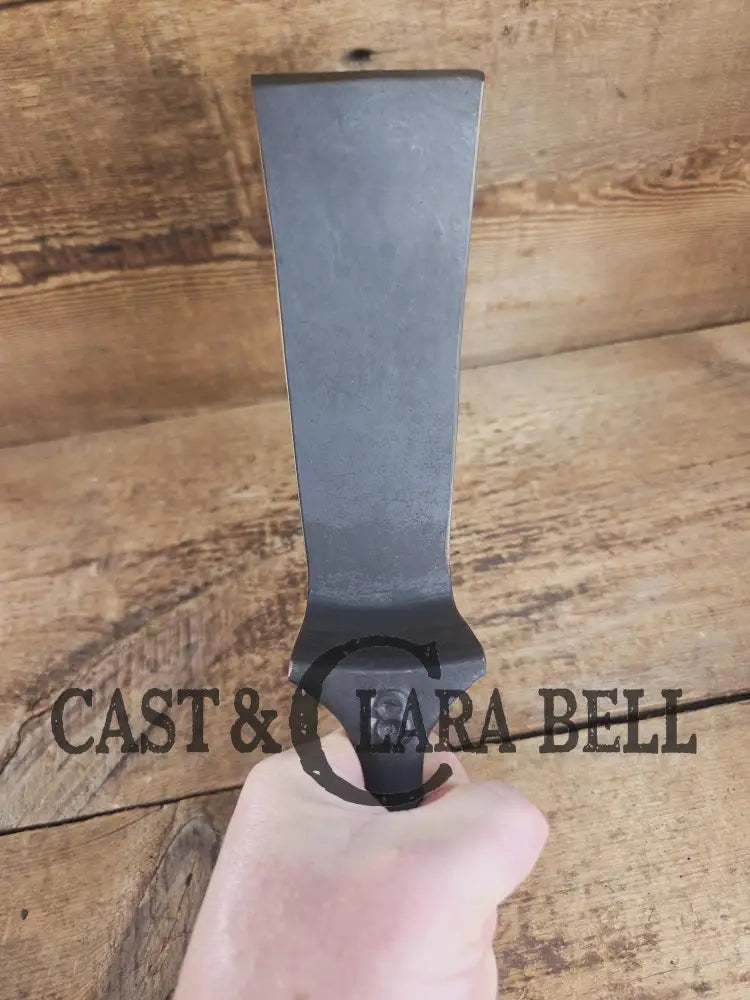 Custom made from a Raised #8 Lodge Arc Logo Cast Iron Skillet Spatula. A collectorsâ prize to own repurposed for a