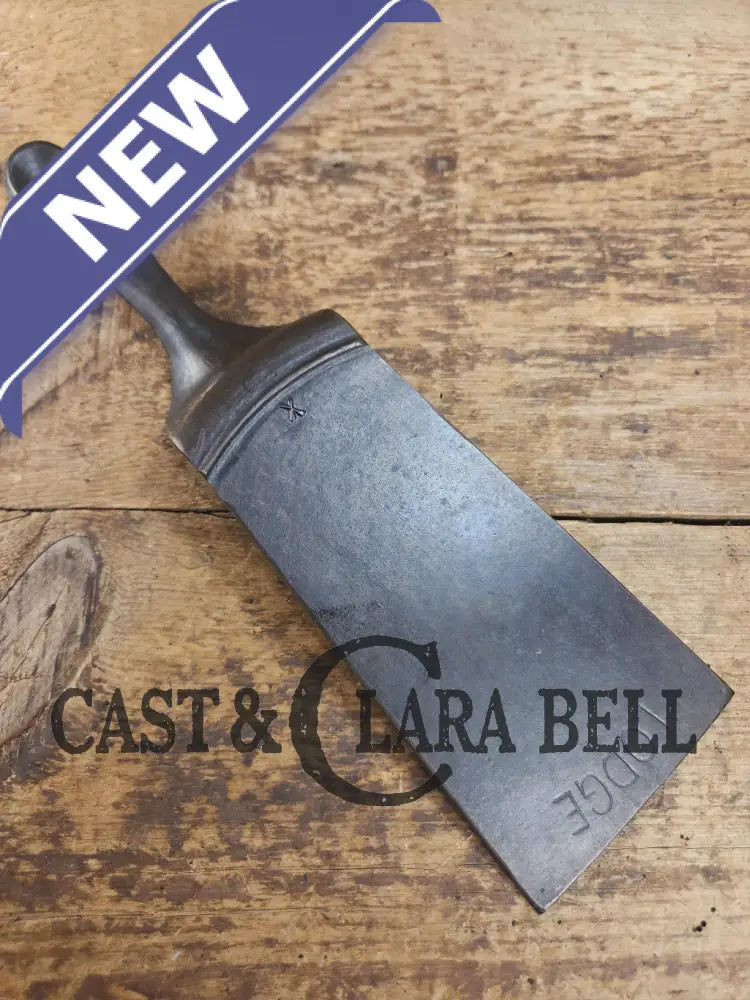 Custom made from a Raised #8 Lodge Arc Logo Cast Iron Skillet Spatula. A collectors’ prize to own repurposed for a