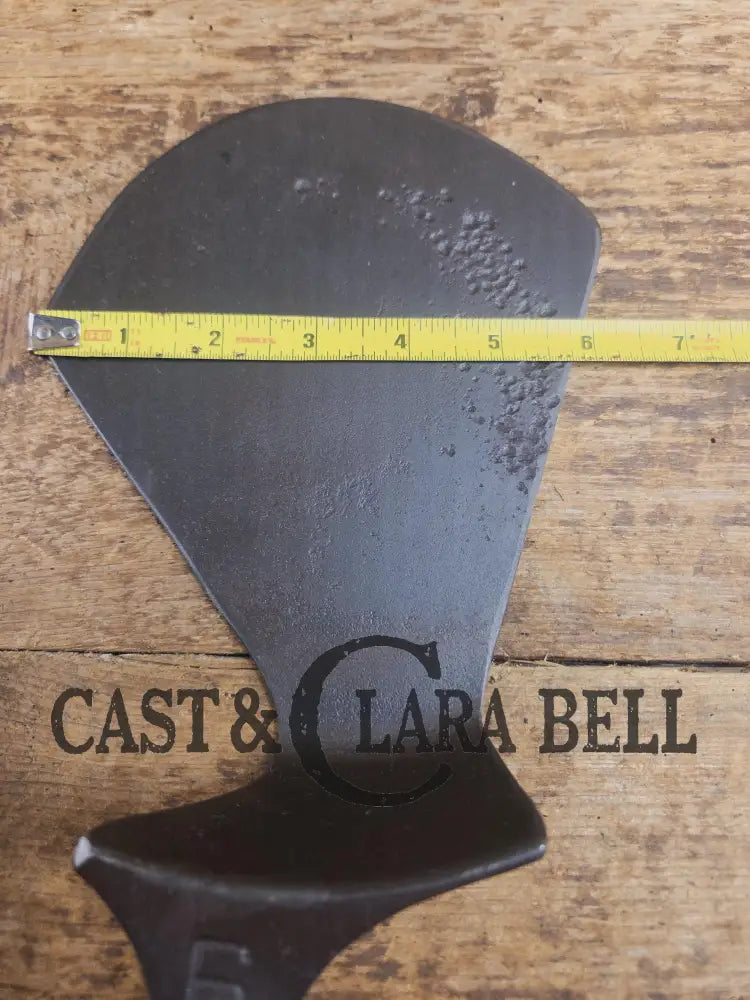 Custom made Griswold Large Block #6 repurposed spatula. From an ordinary cracked skillet into a creative and amazing