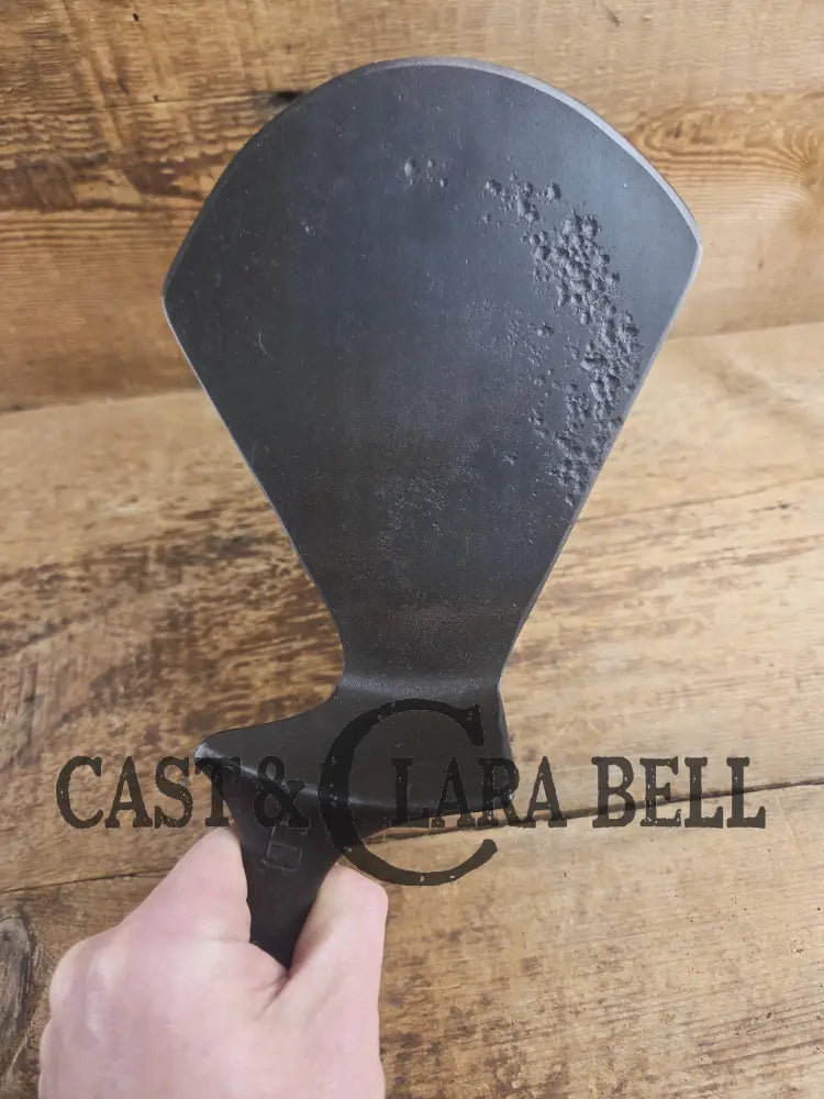 Custom made Griswold Large Block #6 repurposed spatula. From an ordinary cracked skillet into a creative and amazing