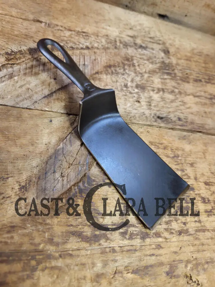 Custom made one of a kind 1920’s #3 Griswold Block Logo Repurposed Spatula with full Erie PA USA pattern SC24 Spatula