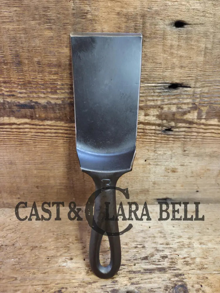 Custom made one of a kind 1920’s #3 Griswold Block Logo Repurposed Spatula with full Erie PA USA pattern SC24 Spatula