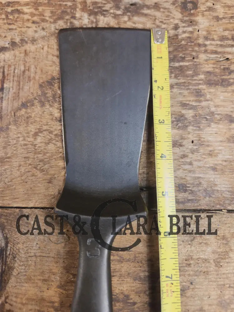 Custom made one of a kind 1920βs #3 H Griswold Logo Repurposed Spatula with full Erie PA USA pattern SC24 Spatula