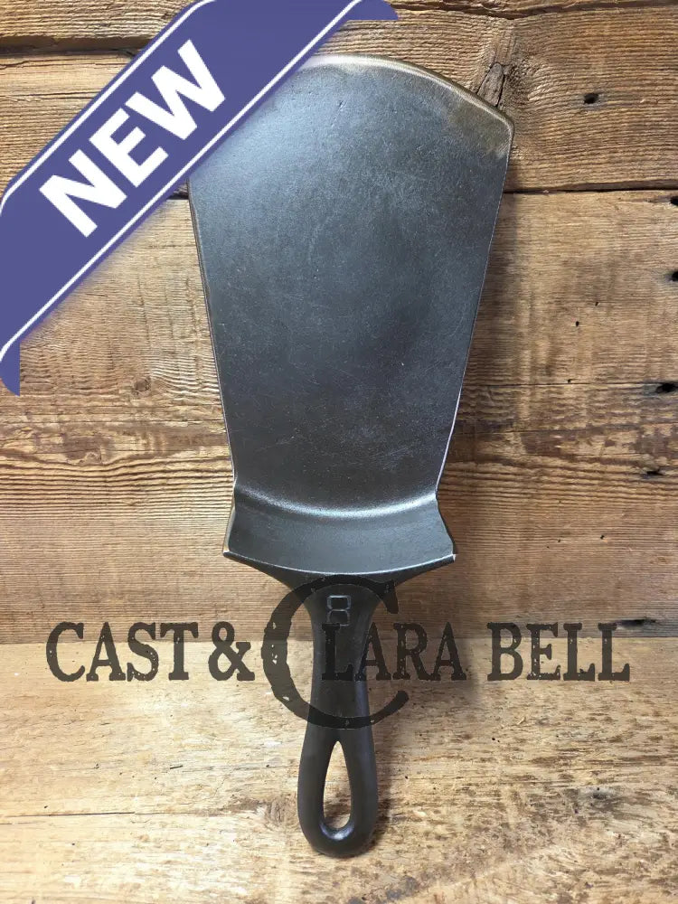 Custom made one of a kind 1920’s #8 Griswold Block Logo Repurposed Spatula with full Erie PA USA pattern SC24 Spatula