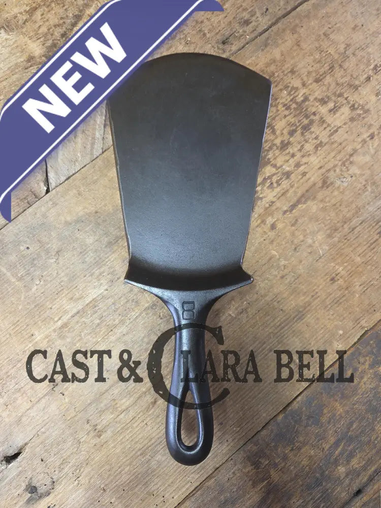 Custom made one of a kind 1920’s #8 Griswold Block Logo Repurposed Spatula with full Erie PA USA pattern SC24 Spatula