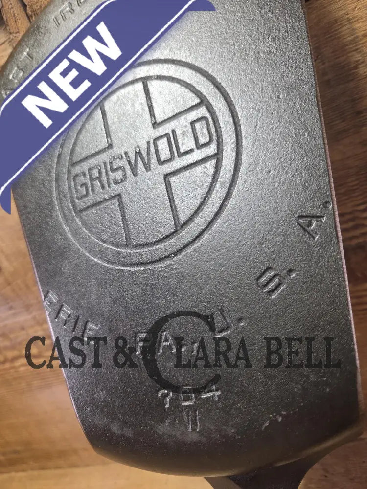 Custom made one of a kind 1920βs #8 Griswold Block Logo Repurposed Spatula with full Erie PA USA pattern SC24 Spatula