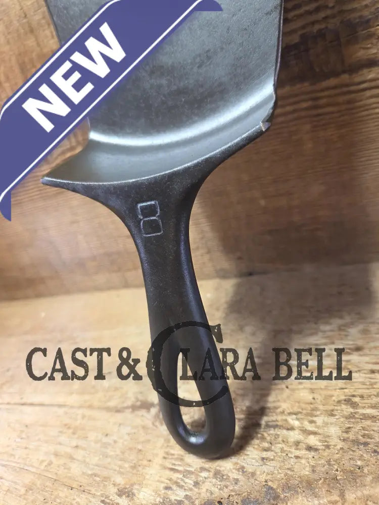 Custom made one of a kind 1920’s #8 Griswold Block Logo Repurposed Spatula with full Erie PA USA pattern SC24 Spatula