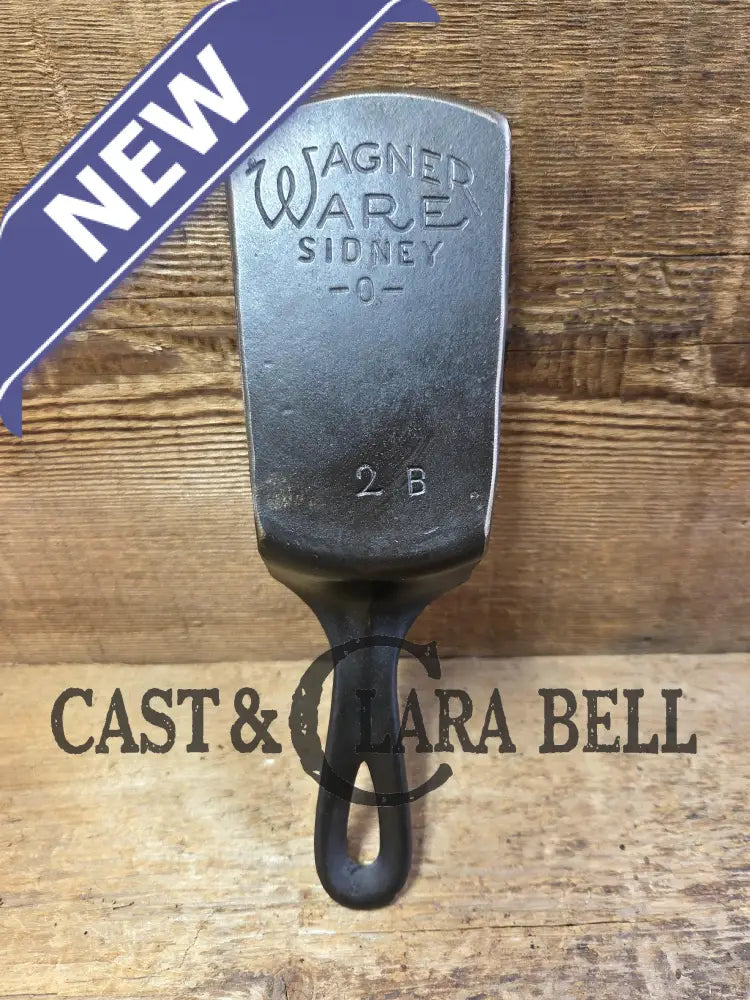Custom made one of a kind 1920βs Era Wagner Ware Sidney #2 Cast Iron Repurposed Spatula. Awesome for the home griller!