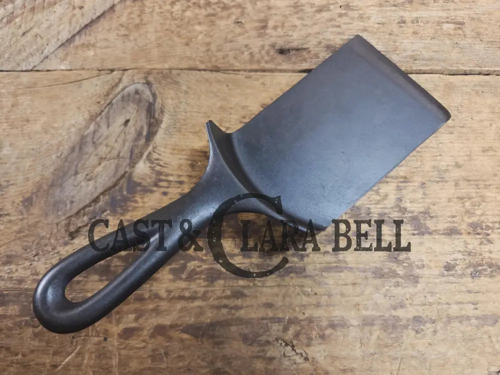 Custom made one of a kind 1920βs Era Wagner Ware Sidney #3 Cast Iron Repurposed Spatula. Awesome for the home griller!