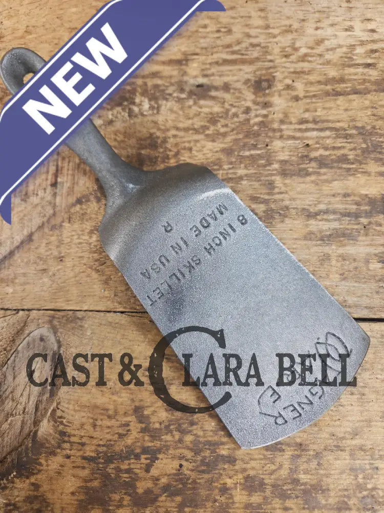 Custom made one of a kind 1950βs Era Wagner Ware Sidney #6 R Cast Iron Repurposed Spatula. Awesome for the home