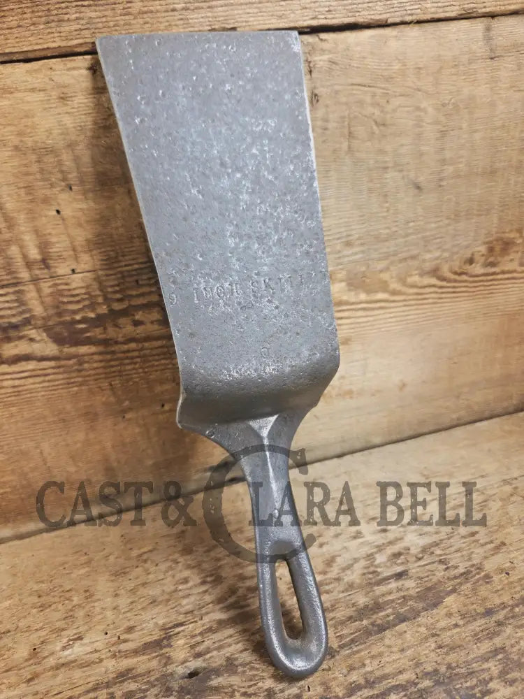 Custom made one of a kind #6 Cast Iron Spatula. Maker unknown but a wonderful gift for the griller in your life! SC24