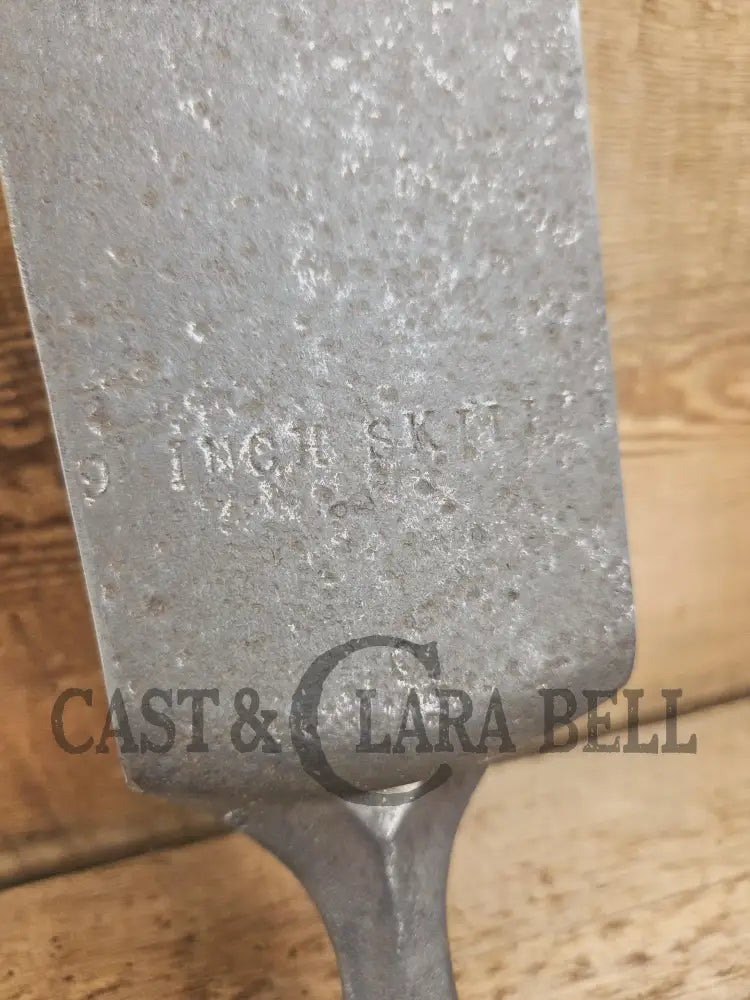 Custom made one of a kind #6 Cast Iron Spatula. Maker unknown but a wonderful gift for the griller in your life! SC24