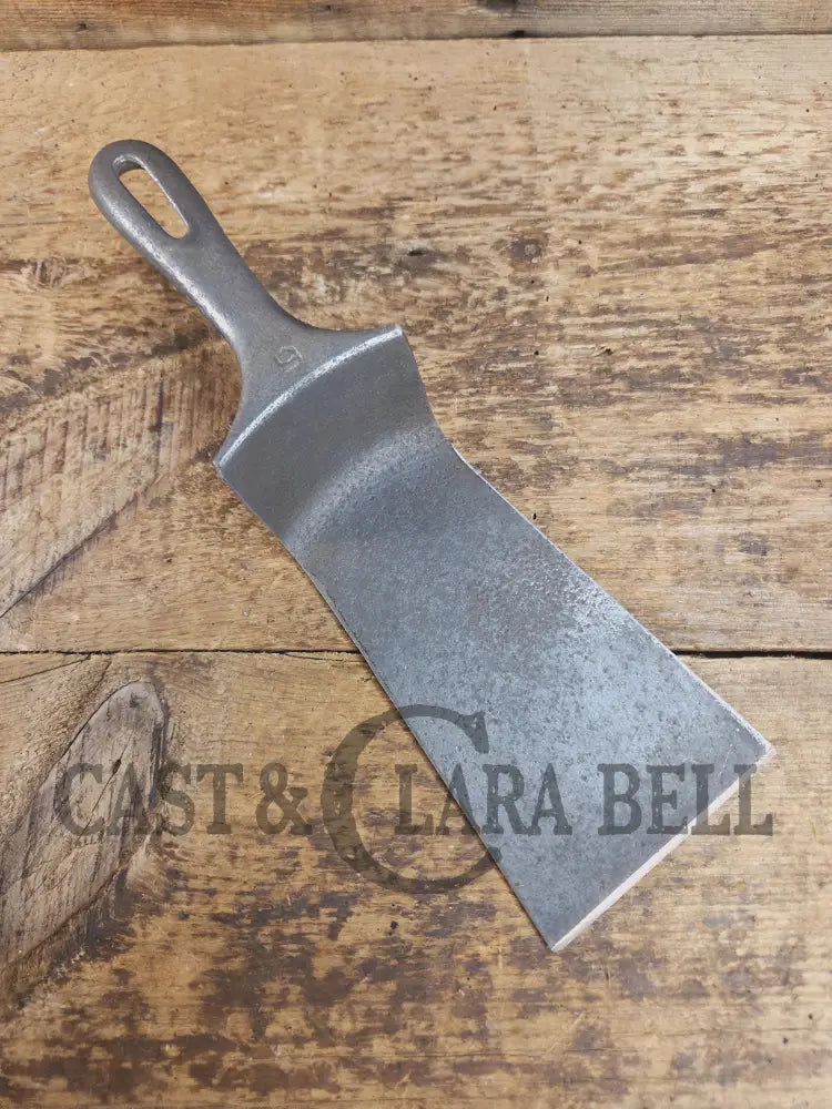 Custom made one of a kind #6 Cast Iron Spatula. Maker unknown but a wonderful gift for the griller in your life! SC24