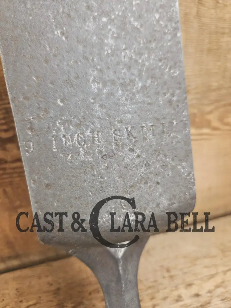 Custom made one of a kind #6 Cast Iron Spatula. Maker unknown but a wonderful gift for the griller in your life! SC24