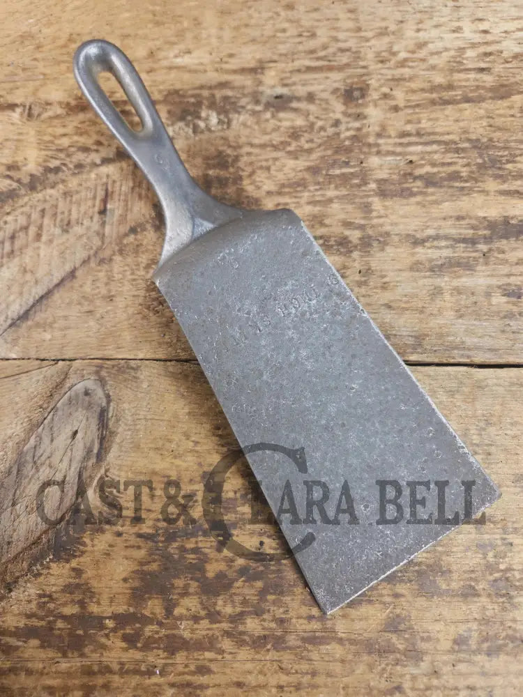 Custom made one of a kind #6 Cast Iron Spatula. Maker unknown but a wonderful gift for the griller in your life! SC24