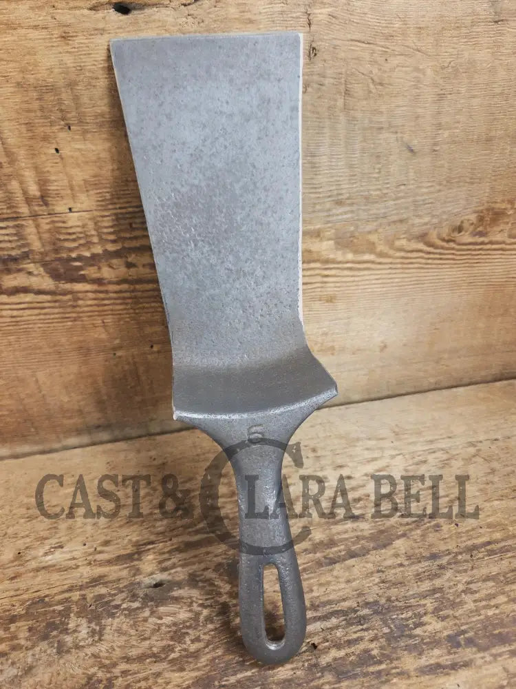 Custom made one of a kind #6 Cast Iron Spatula. Maker unknown but a wonderful gift for the griller in your life! SC24