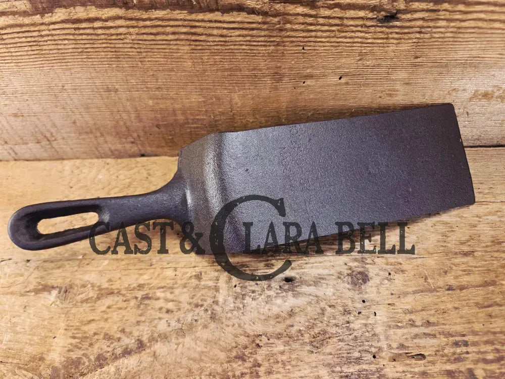 Custom made one of a kind #8 Cast Iron spatula. Made from Repurposed Korean made skillet. Awesome gift or a handy tool
