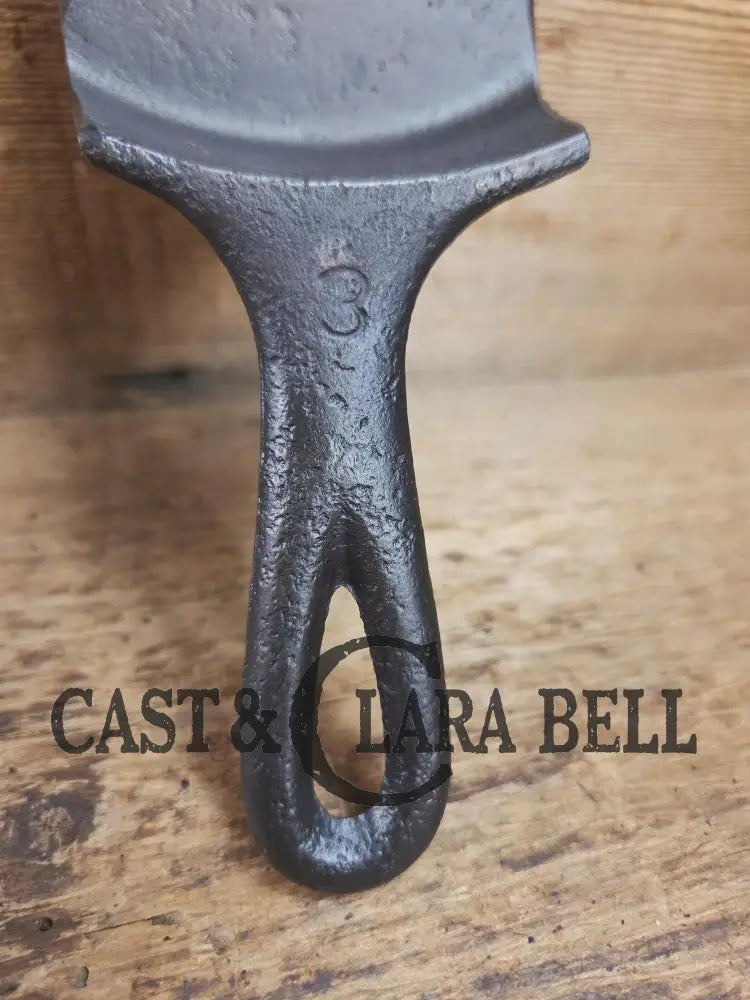 Custom made one of a kind Cast Iron Spatula. Maker unknown but a wonderful gift for the griller in your life! SC24