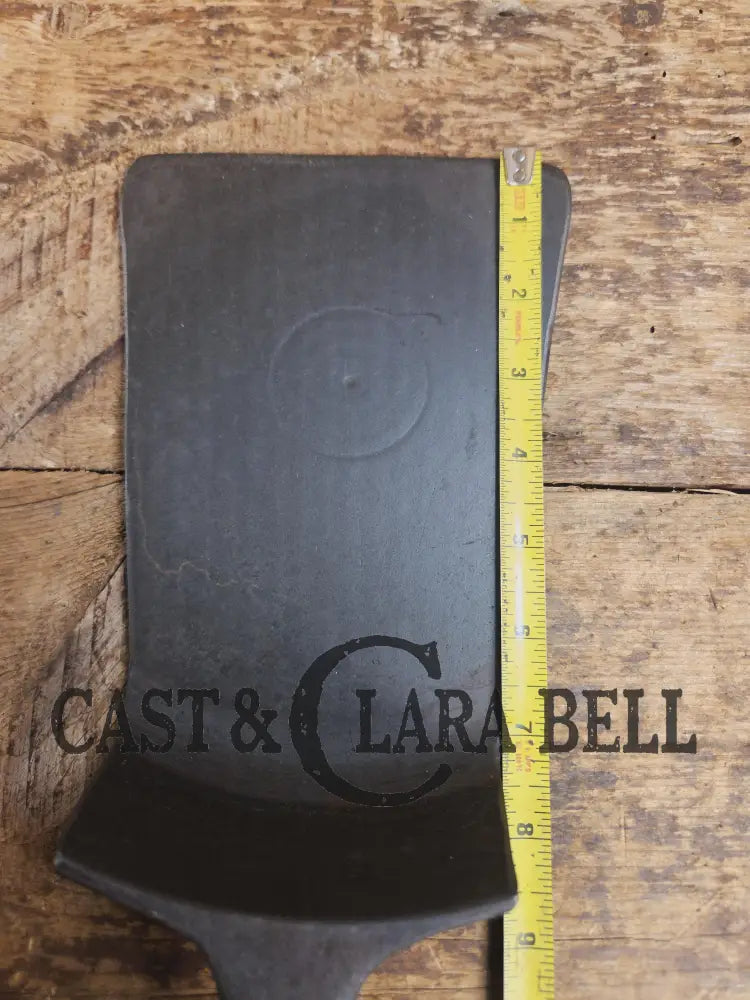 Custom made one of a kind Cast Iron Spatula. Taiwan maker unknown but a wonderful gift for the griller in your life!