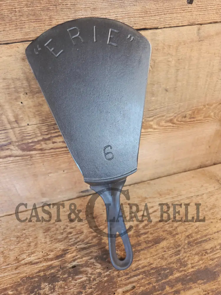 Custom made one of a kind Griswold Erie 2nd Series #6 repurposed cast iron spatula. Handmade and gorgeous! SC24