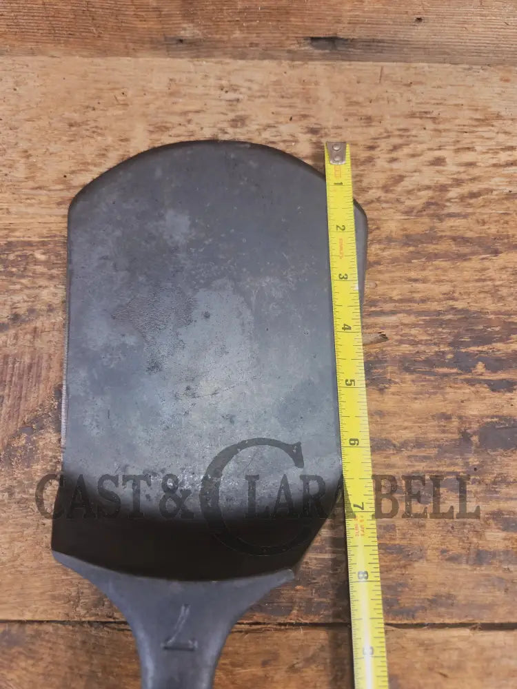 Custom made one of a kind Griswold ’Victor’ Series #7 repurposed cast iron spatula SC24 - Spatula