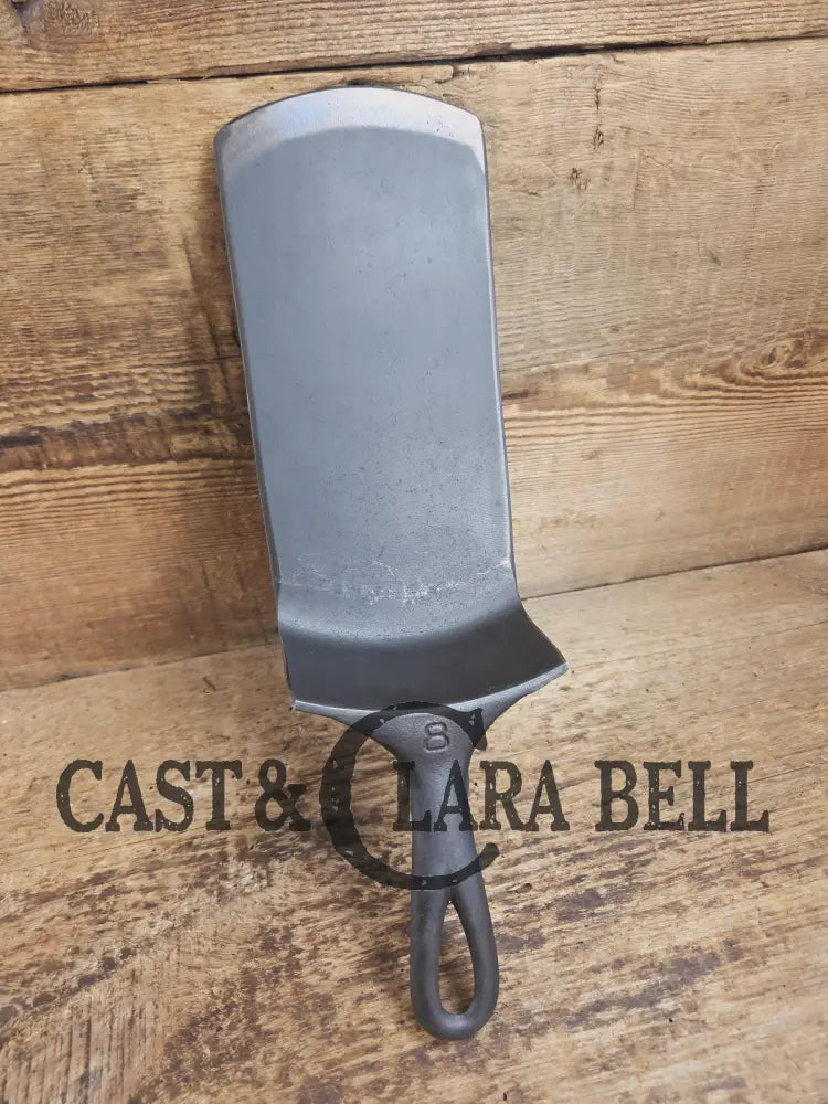 Custom made one of a kind Griswold âVictorâ Series #8 repurposed cast iron spatula SC24