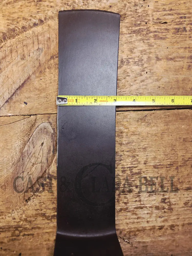 Custom made one of a kind Repurposed #12 Wapak Straight Logo Cast Iron Skillet Spatula. Flared design awesome gift for