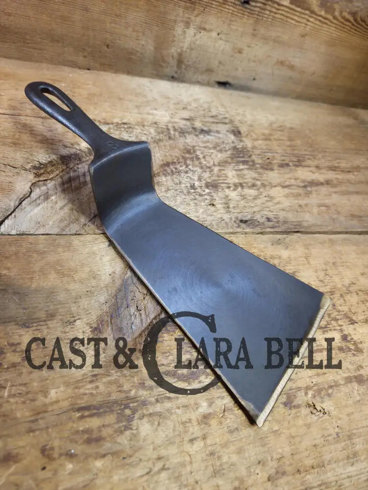 Custom made one of a kind Repurposed Spatula made from 1930’s WagnerWare #6 skillet. Compact and lightweight! SC24