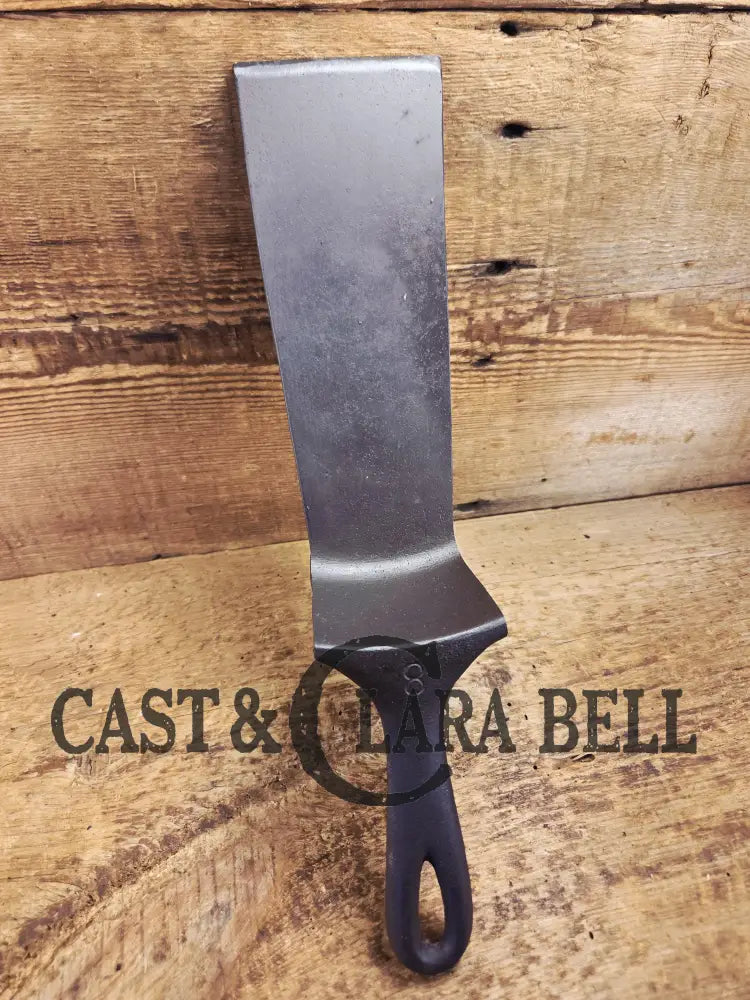 Custom made one of a kind Repurposed Spatula made from 1930βs WagnerWare #8 skillet. Compact and lightweight! SC24