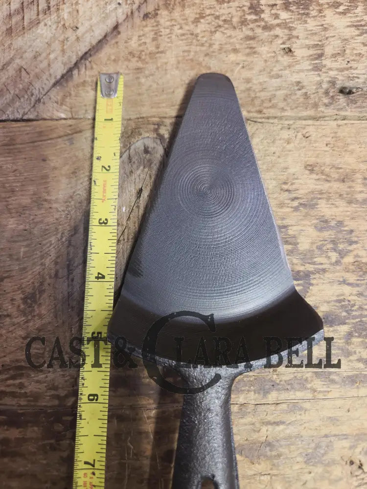 Custom made pie server made from a repurposed skillet that was cracked. Very cool and unique gift! Ready to use! SC24