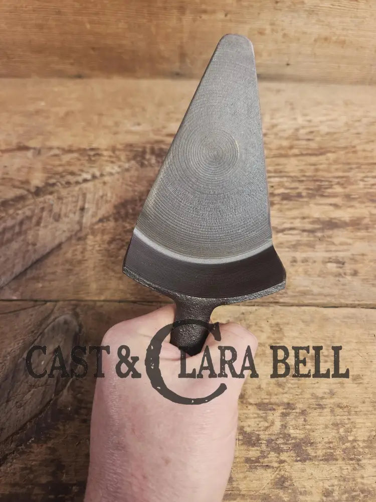 Custom made pie server made from a repurposed skillet that was cracked. Very cool and unique gift! Ready to use! SC24