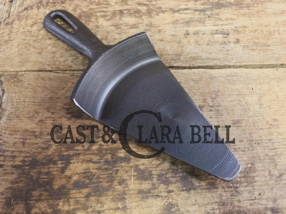 Custom made pie server made from a repurposed skillet that was cracked. Very cool and unique gift! Ready to use! SC24