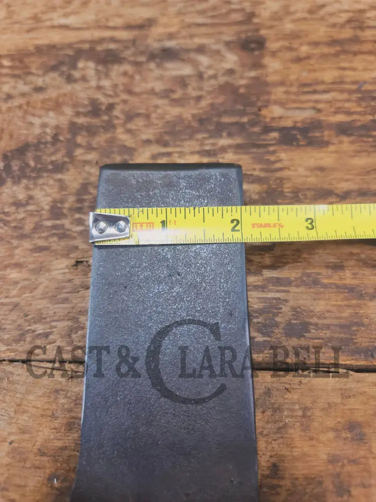Custom made small Birmingham S&R Cast Iron Skillet Pie Server. Reclaimed from a #3 BSR Red Mountain cast iron skillet.