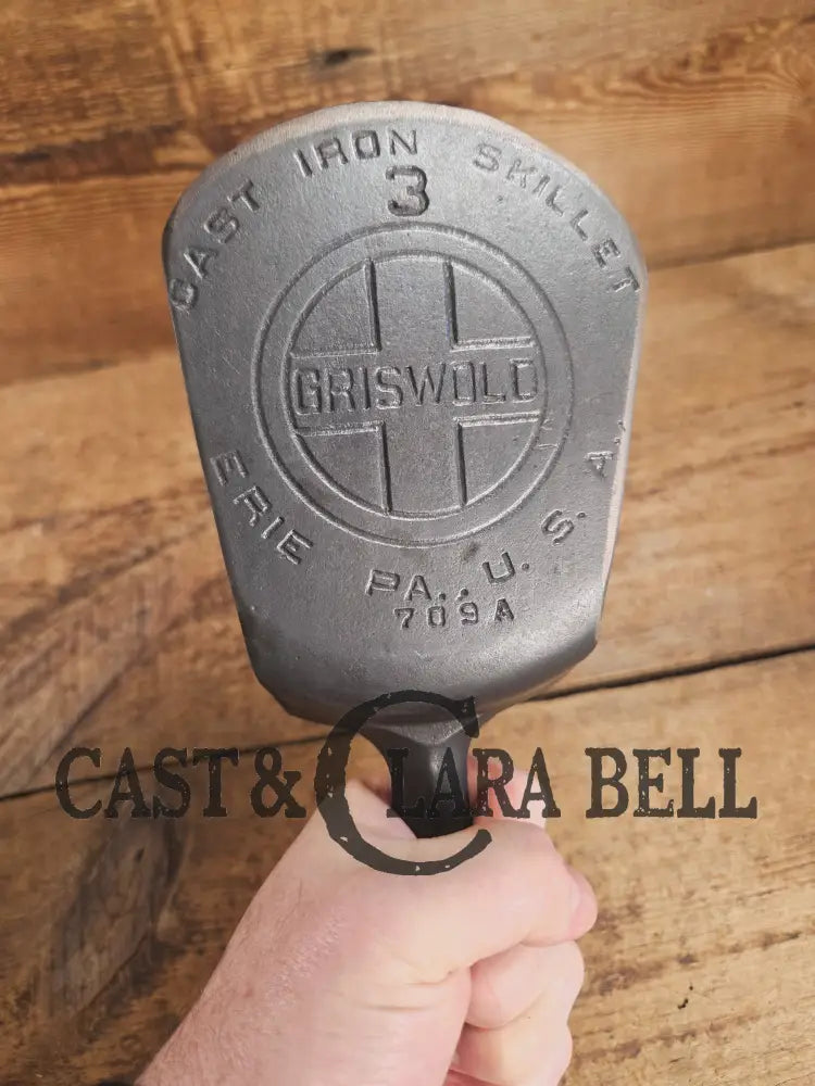 Custom made small Griswold Block #3 Egg Skillet Spatula. Great gift! SC24 Spatula