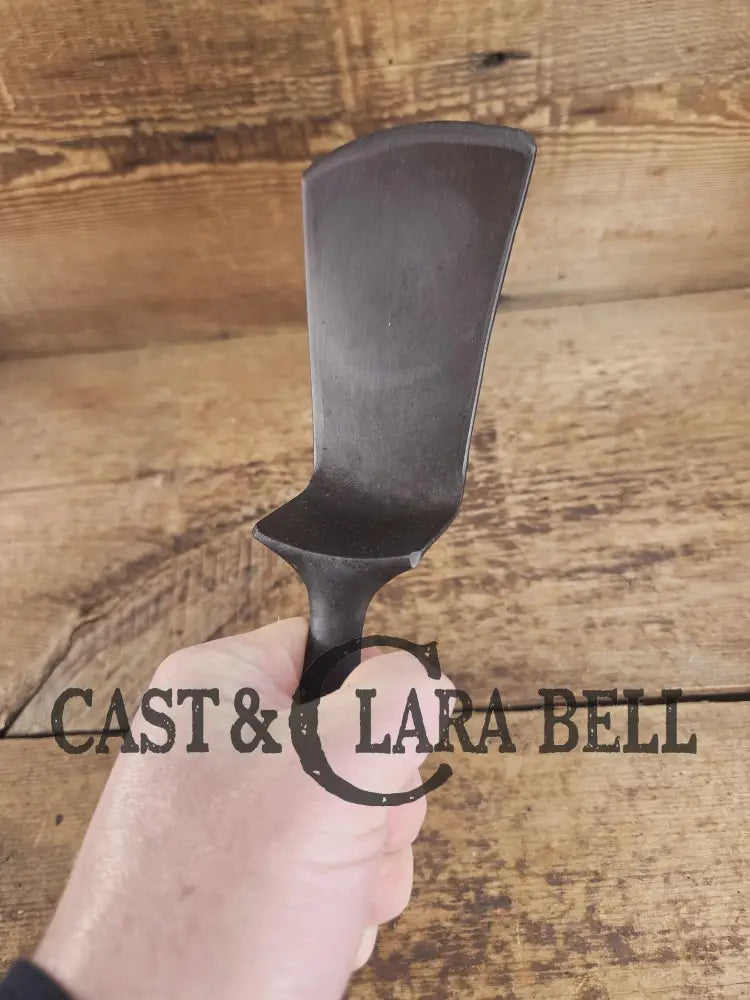 Custom made small Lodge Arc Logo Cast Iron Skillet Spatula. Reclaimed from a early 1900βs Lodge Arc cast iron skillet.