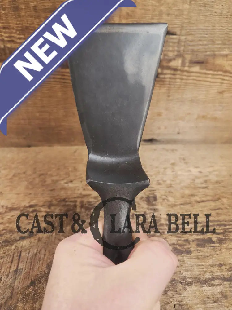 Custom made small Wagner HAMMERED Cast Iron Skillet Spatula. Reclaimed from a #3 Wagner hammered cast iron skillet.