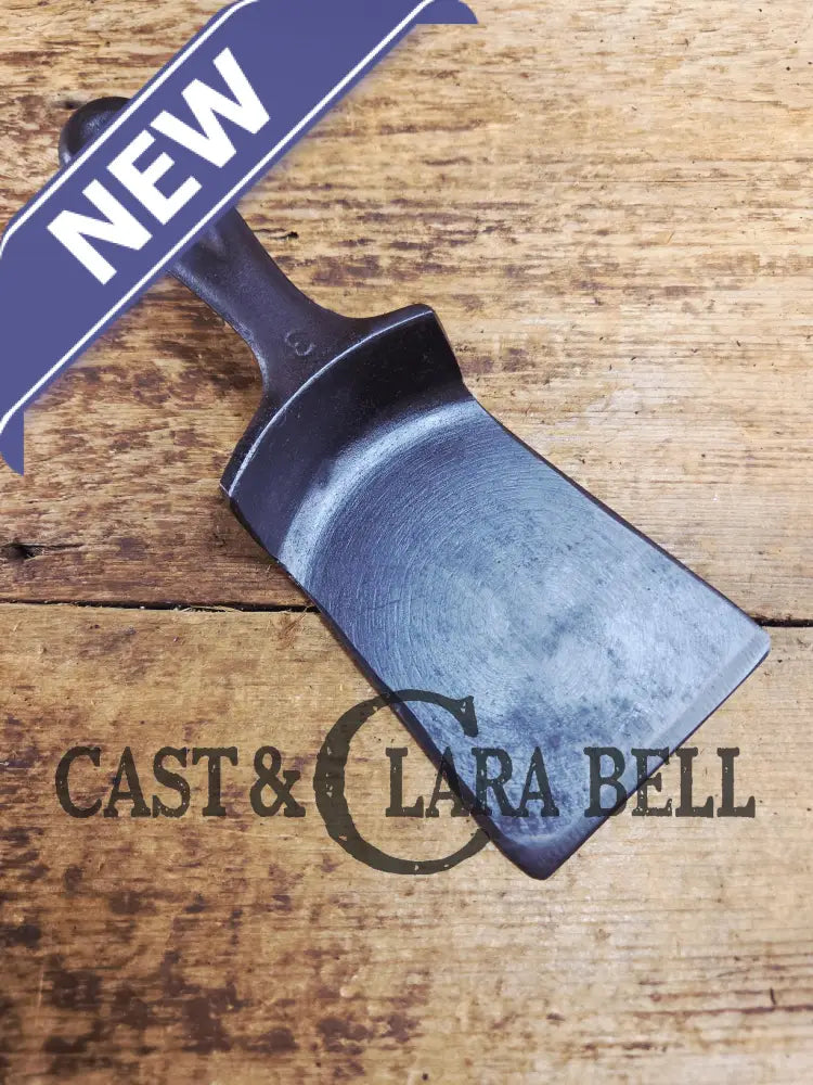 Custom made Wagner Ware Cast Iron Skillet Spatula. Reclaimed 1920’s Era #1053 WagnerWare cast iron egg skillet. Great