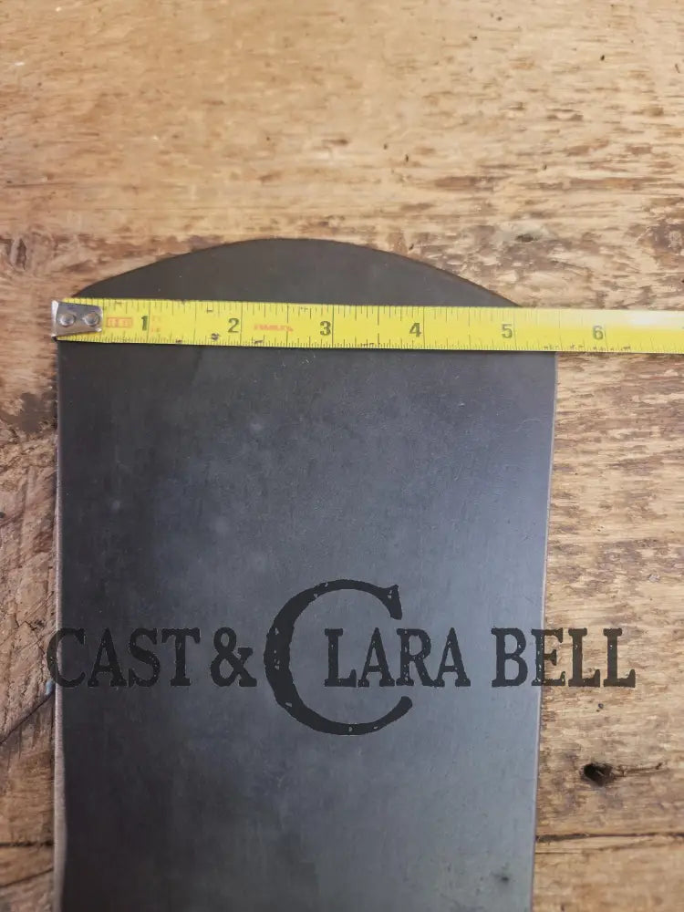 Custom made Wagner Ware Cast Iron Skillet Spatula. Reclaimed 1920βs Era #8 1058 WagnerWare cast iron skillet. Great