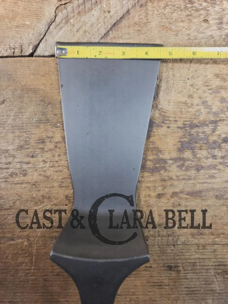 Custom one of a kind Repurposed Spatula. Made from 1940’s Era Griswold Iron Mountain #8 Chicken Fryer. Awesome for the