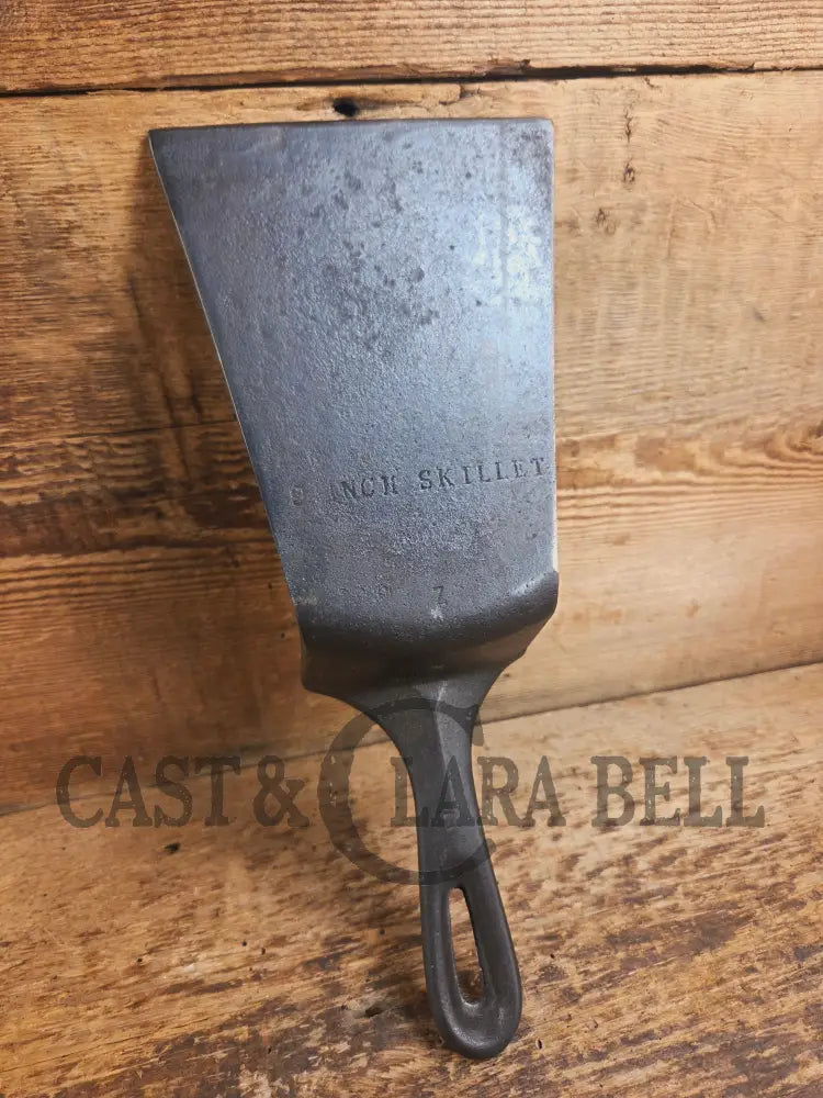 Custom one of a kind Repurposed Spatula. Made from 1940’s Era Wagner #8 DEEP Chicken Fryer. Awesome for the home