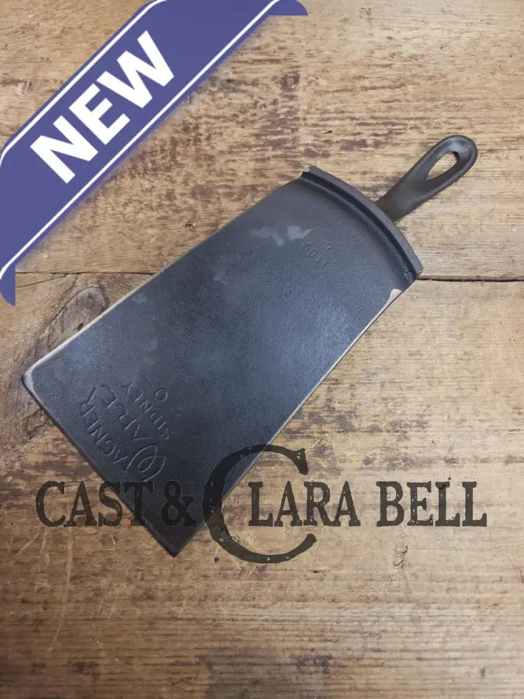 Custom one of a kind Repurposed Spatula. Made from 1940’s Era Wagner Ware Sidney #9 round handled griddle! Awesome for