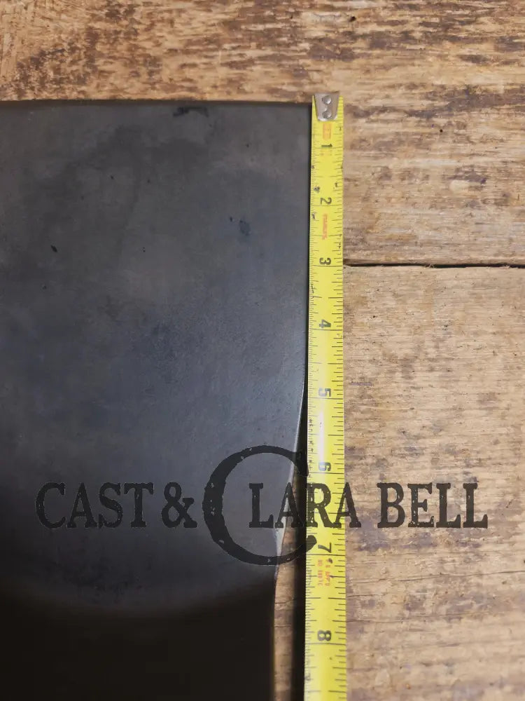 Custom Repurposed Spatula. Made from an early Era Wagner Ware Sidney #8 DEEP Chicken Fryer. Awesome for the home