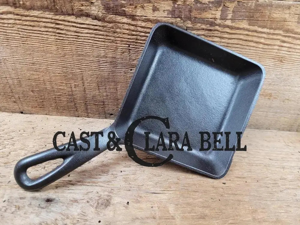 Customer Favorite! Adorable and handy for the kitchen Griswold 129 Square Egg skillet for one. A GREAT gift! Skillet