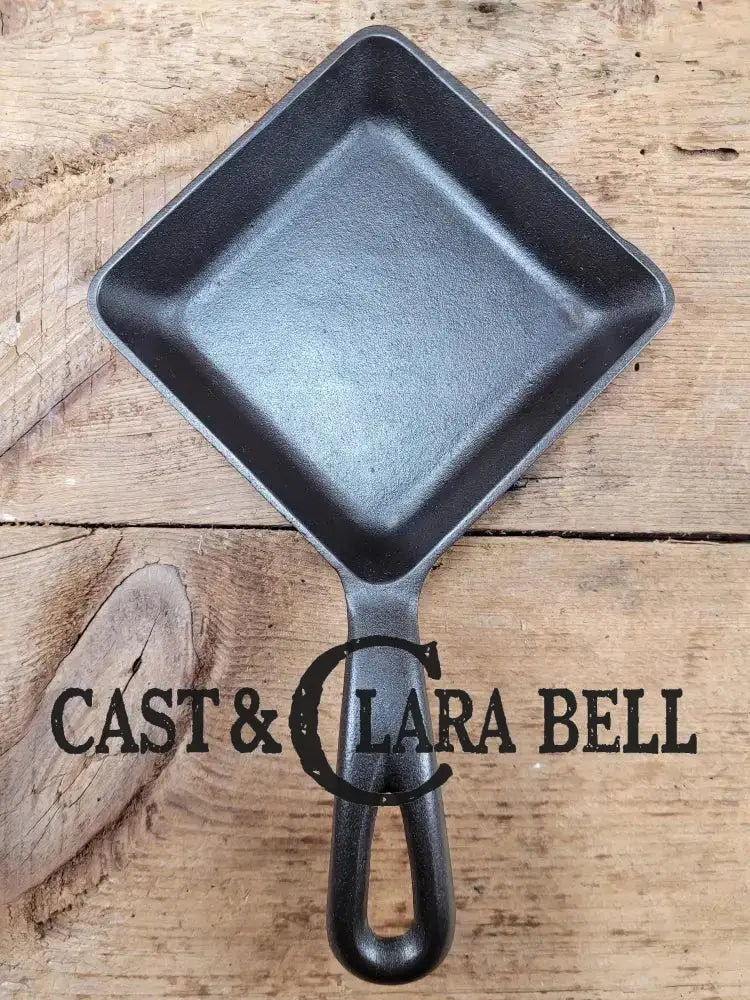 Customer Favorite! Adorable and handy for the kitchen Griswold 129 Square Egg skillet for one. A GREAT gift! Skillet
