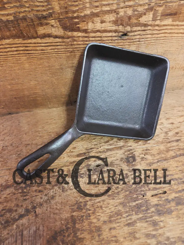 Customer Favorite! Adorable and handy for the kitchen Griswold 53 Square Egg skillet for one. A GREAT gift! Skillet