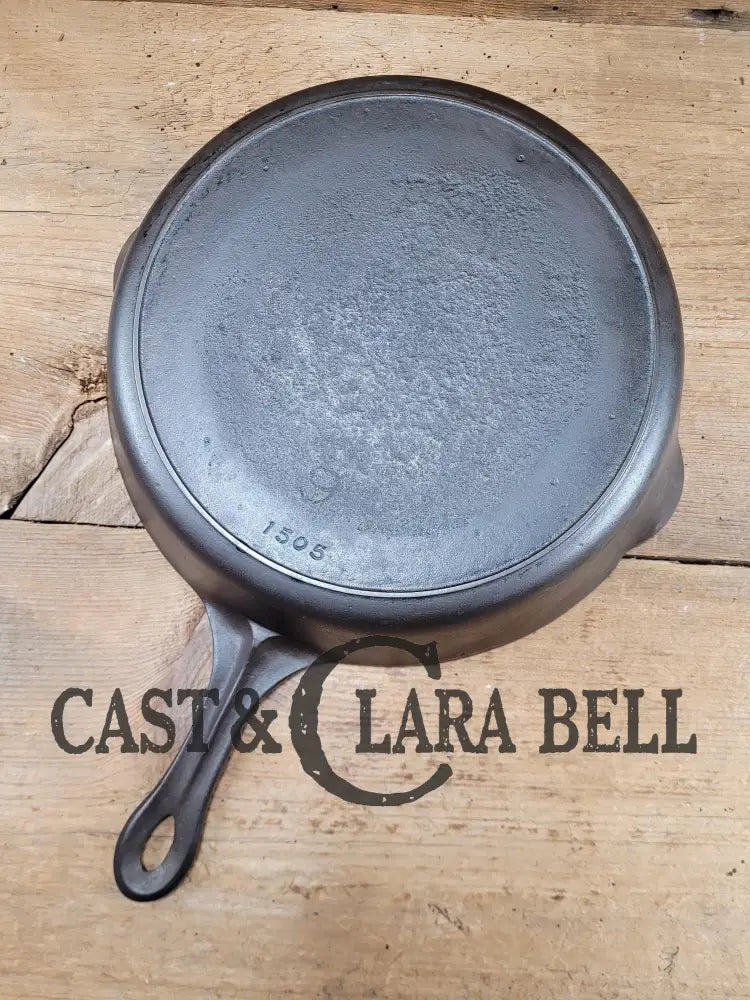 Daily Workhorse! 1920βS Griswold Made Puritan No. 9 Cast Iron Skillet W Heat Ring. Sc24 Skillet