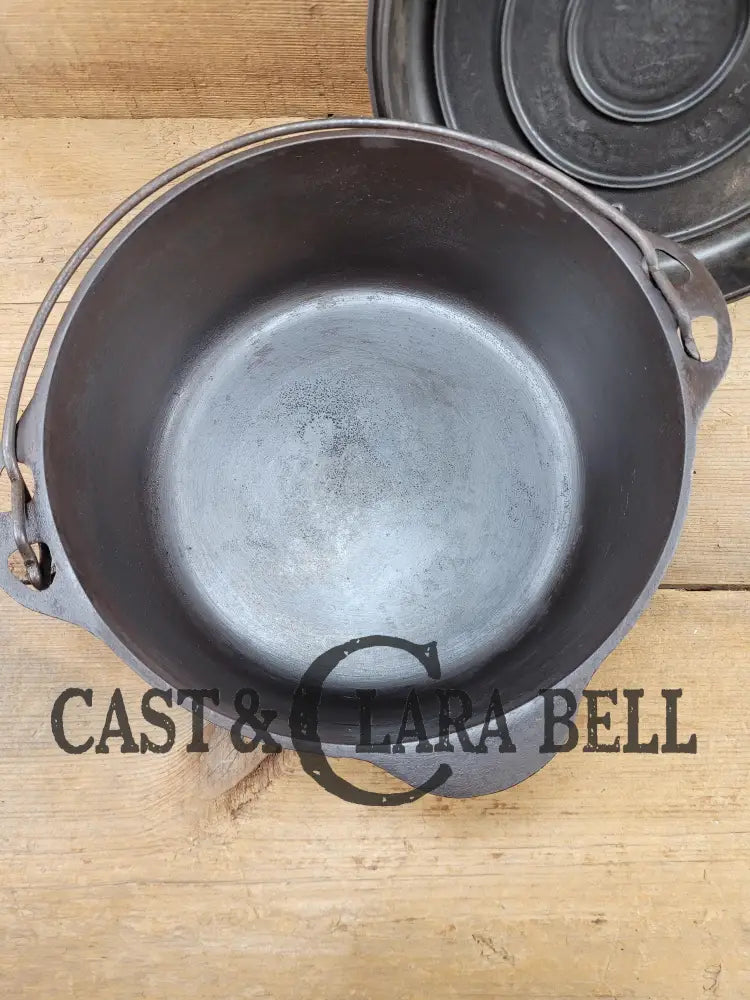 Daily Workhorse! 1940βS Griswold #8 Tite-Top Dutch Oven Large Block Logo 1278 A And Ez Clean Lid