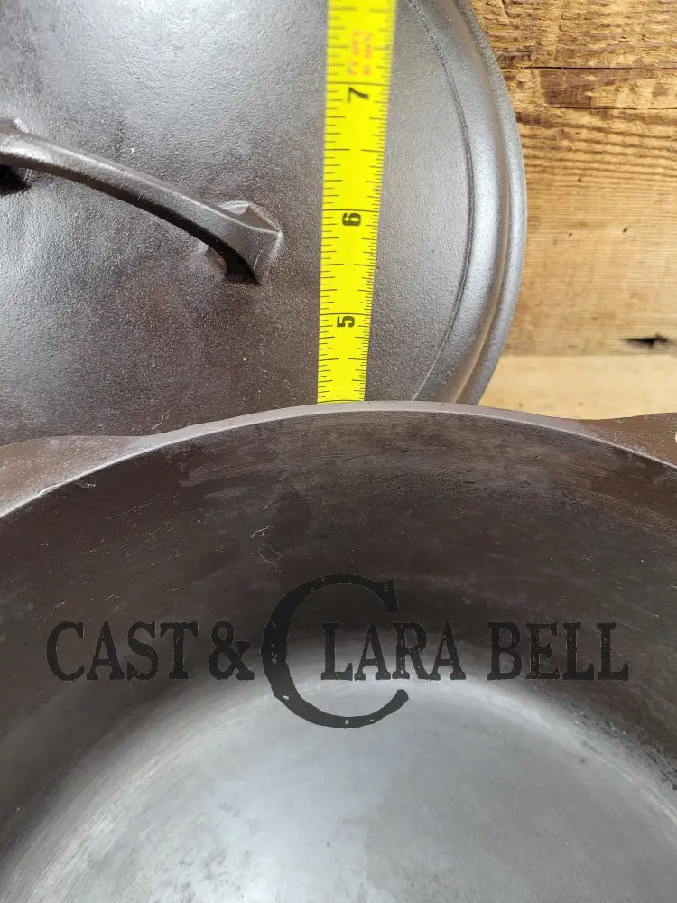 Daily Workhorse! 1940βS Griswold #8 Tite-Top Dutch Oven Large Block Logo 1278 A And Ez Clean Lid